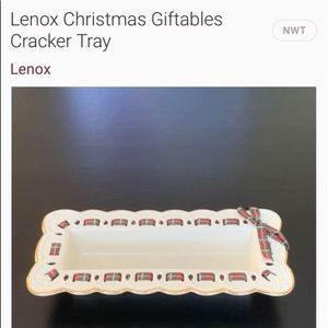 Lenox cracker tray . New unused
